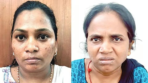 തലേദിവസം വീട്ടിലെത്തി ഒളിച്ചിരുന്നു, ആണ്‍വേഷം കെട്ടി 10 പവന്‍ പിടിച്ചുപറിച്ചു, കിടപ്പുരോഗിയുടെ സ്വര്‍ണം കവര്‍ന്നത് ഹോം നഴ്‌സും സുഹൃത്തും