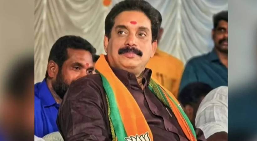 ഭാര്യയെ മർദിച്ചെന്ന പരാതി: രാജിക്കത്ത് കൈമാറി BJP തൃശൂർ സൗത്ത് ജില്ലാ പ്രസിഡന്റ്