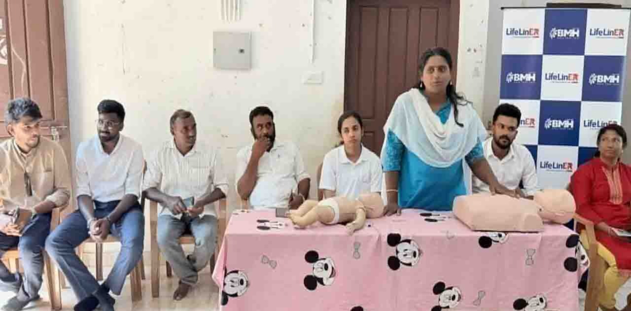 സൗജന്യ ബി.എല്‍.എസ് പരിശീലന ക്ലാസ് നടത്തി