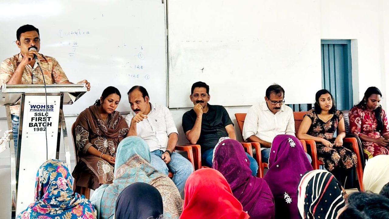 ഡി-ഡാഡ് പരിശീലനം സംഘടിപ്പിച്ച് ഡബ്ലിയു ഓ എച്ച് എസ് എസ് പിണങ്ങോട്