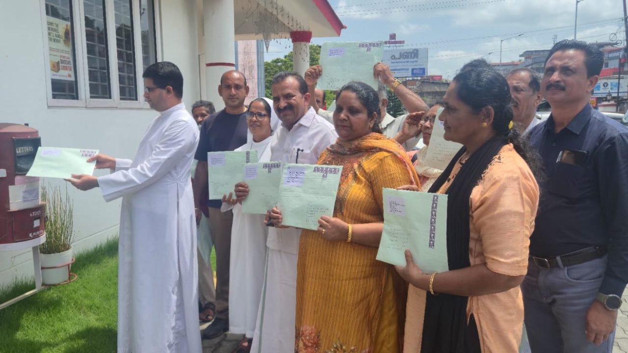 വന്യമൃഗശല്യം പ്രധാനമന്ത്രിക്കും ബന്ധപ്പെട്ട അധികാരികൾക്കും കത്തയച്ചു