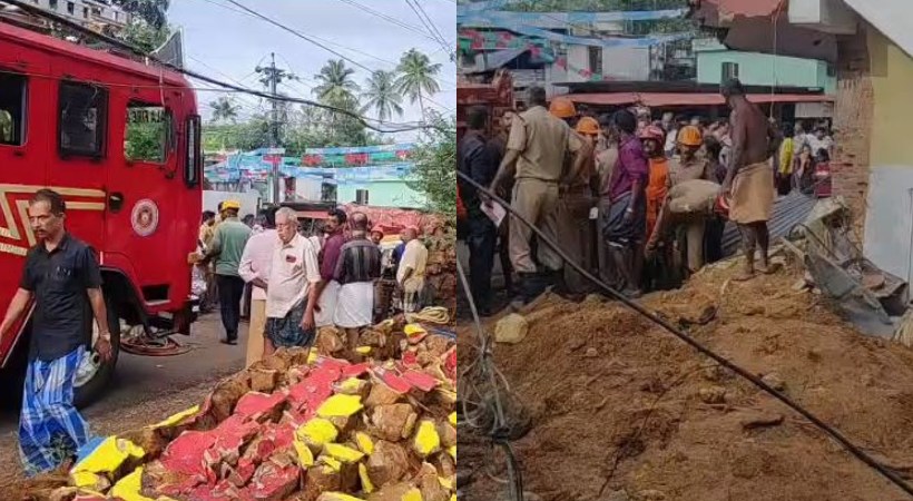 ബസ് കാത്തുനിന്ന കുട്ടികള്‍ക്ക് മുകളിലേക്ക് ടിപ്പര്‍ മറിഞ്ഞു; അപകടം കൊട്ടാരക്കര നീലേശ്വരത്ത്; മൂന്ന് പേര്‍ മരിച്ചു