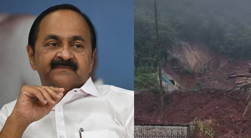 കള്ളാടി മണ്ണിടിച്ചിൽ: ‘ഏഴ് പേരെ കാണാതായിട്ടുണ്ട്, അപകടത്തിന് കാരണം മണ്ണ് കൂട്ടി ഇട്ടത്; ദൗർഭാ​ഗ്യകരമായ ദുരന്തം’: മുഖ്യമന്ത്രി