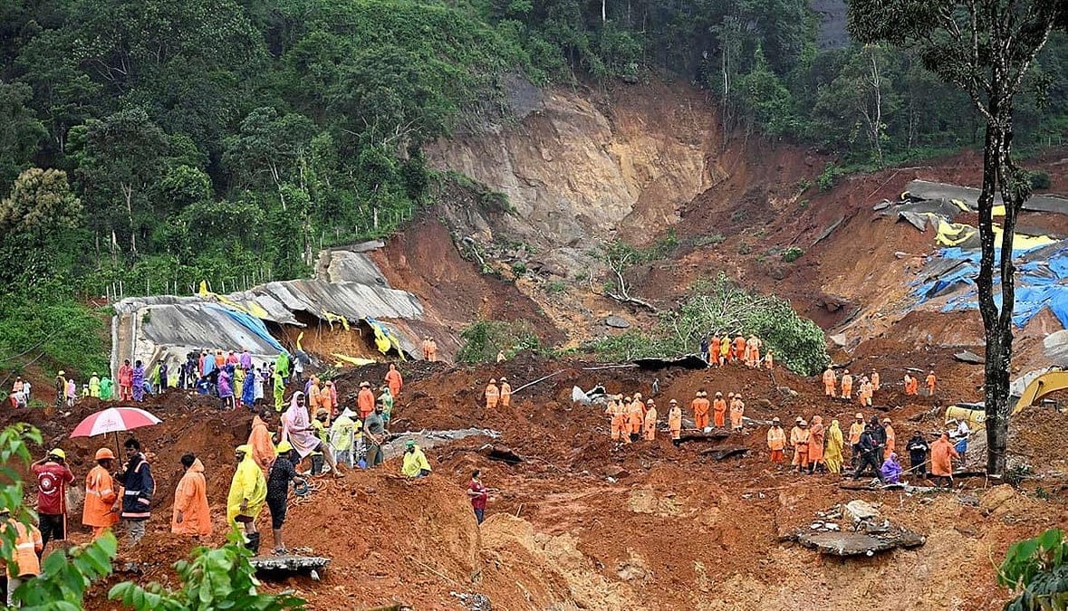 കള്ളാടി മണ്ണിടിച്ചിൽ ദുരന്തം: കാണാതായ ഒരാൾക്കായി തിരച്ചിൽ അഞ്ചാം ദിവസവും തുടരുന്നു