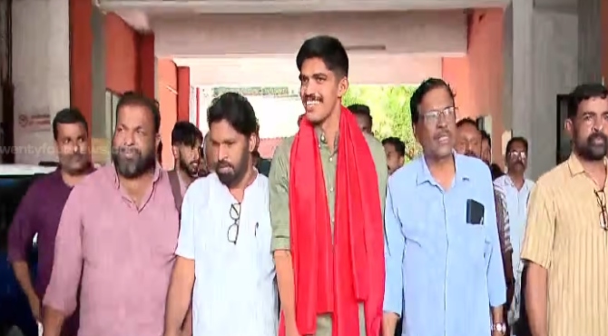 വടകര കാഫിർ സ്ക്രീൻഷോട്ട് കേസ്; DYFI നേതാവ് ജിതിൻ ഭാസ്കർ ജയിൽ മോചിതൻ