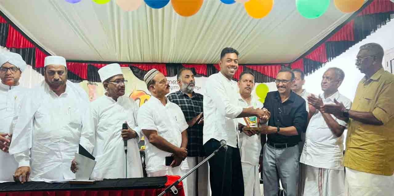 അലോഷ്യസ് കെ ജോഷിക്ക് സ്വീകരണം നല്‍കി