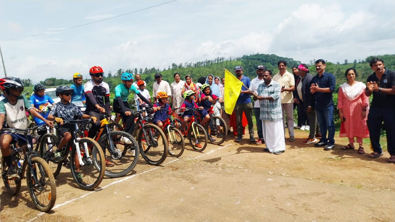 ജില്ലാ മൗണ്ടൻ സൈക്ലിംഗ് സെലക്ഷൻ ട്രയൽ നടത്തി