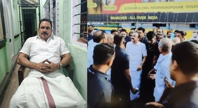 മുഖ്യമന്ത്രിയോട് അപമര്യാദയായി പെരുമാറിയ സംഭവം; ഡിസിസി അംഗം ചേന്തി അനില്‍ കസ്റ്റഡിയില്‍