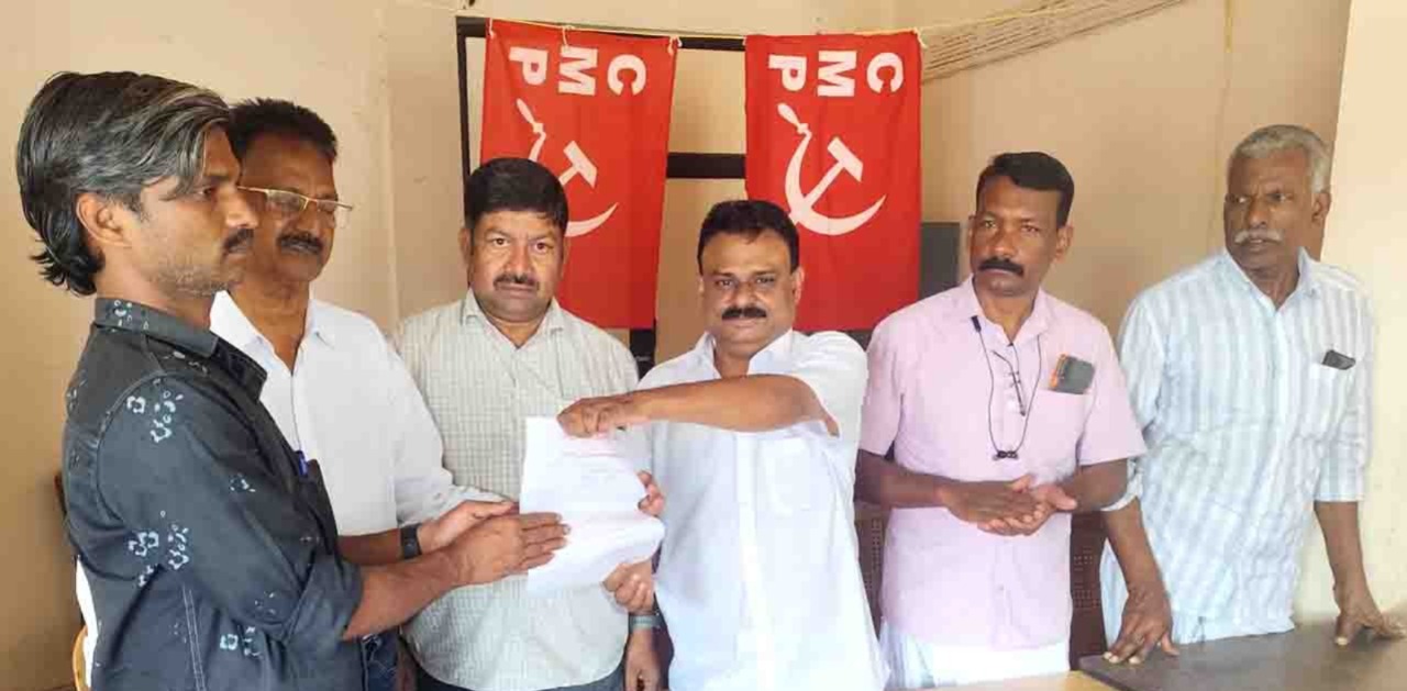 വിവിധ പാര്‍ട്ടികളില്‍ നിന്ന് രാജിവെച്ച് സിഎംപി യില്‍ ചേര്‍ന്നവര്‍ക്ക് സ്വീകരണം നല്‍കി