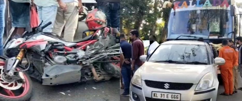 ബത്തേരി ദൊട്ടപ്പൻകുളത്ത് വാഹനങ്ങൾ കൂട്ടിയിടിച്ച് അപകടം ഒരാൾക്ക് പരിക്ക്