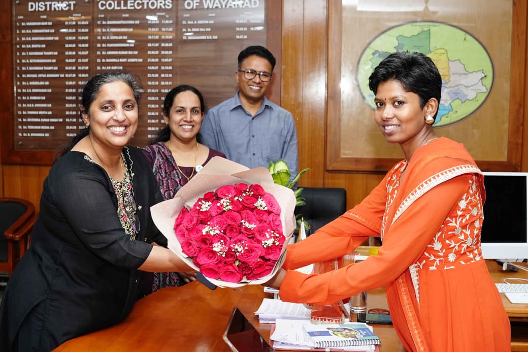 വയനാട് ജില്ലയുടെ പുതിയ കളക്ടർക്ക് ഡോ. മൂപ്പൻസ് മെഡിക്കൽ കോളേജിന്റെ സ്വീകരണം