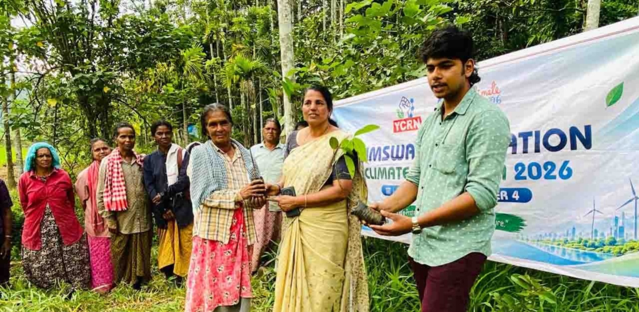 ക്ലൈമറ്റ് വീക്ക് ഇന്ത്യ ക്യാമ്പയിന്‍ തൈകള്‍ വിതരണം ചെയ്തു