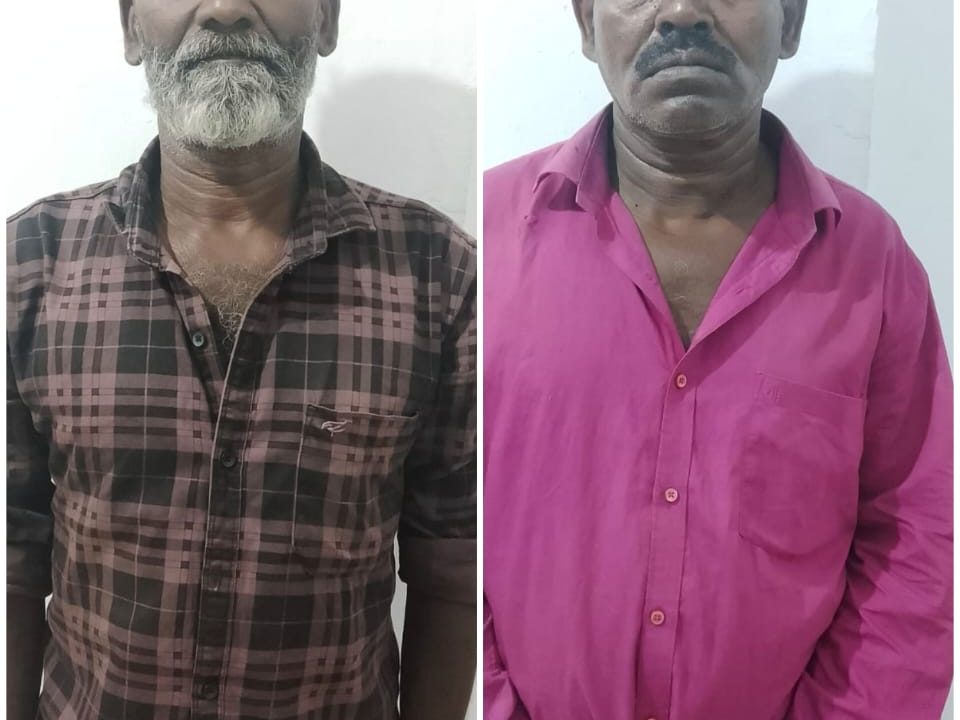 മദ്യലഹരിയിലുണ്ടായ തർക്കം; ഒരാൾ വെട്ടേറ്റ് മരണപ്പെടുകയും ഒരാൾക്ക് ഗുരുതര പരിക്കേൽക്കുകയും ചെയ്ത സംഭവത്തിൽ രണ്ടു പേർ പിടിയിൽ