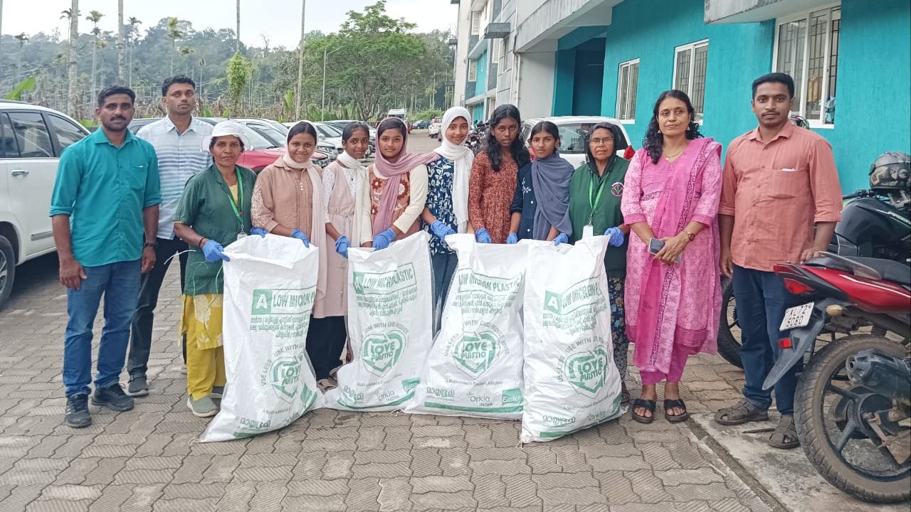 വയനാട് റവന്യൂ ജില്ലാ സ്കൂൾ കായികമേള: മാതൃകയായി ഗ്രീൻ പ്രോട്ടോകോൾ പ്രവർത്തനം