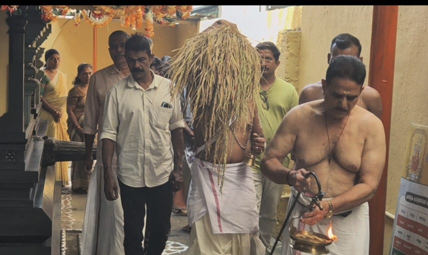 എരുമത്തെരുവ് ശ്രീ കാഞ്ചി കാമാക്ഷിയമ്മൻ മാരിയമ്മൻ ക്ഷേത്രത്തിൽ പുത്തരിയുത്സവം നടത്തി