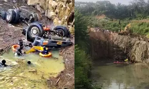 പാലക്കാട് ക്വാറി അപകടം; കാണാതായ ലോറി ഡ്രൈവറുടെ മൃതദേഹം കണ്ടെത്തി